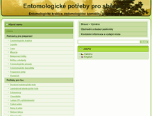 Tablet Screenshot of entoprofi.cz